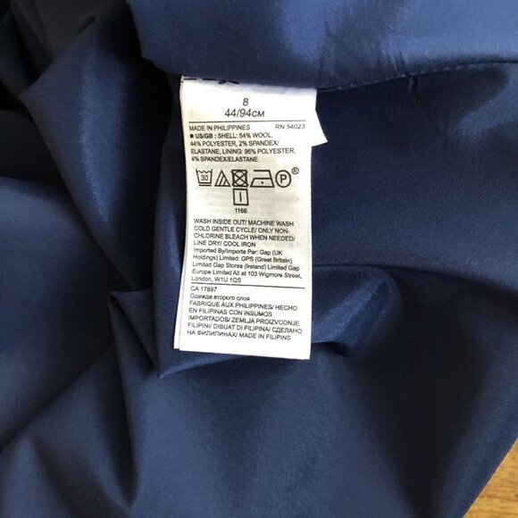 BANANA Republic Italian Wool Blend Fit&Flare Dress - Picture 15 of 15